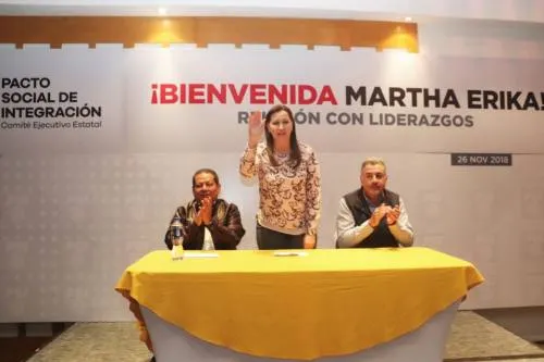 Liderazgos de PSI reiteran su total respaldo a la gobernadora electa Martha Erika Alonso