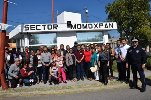 Cumple Luis Alberto Arriaga compromiso de seguridad pública con vecinos de Santiago Momoxpan