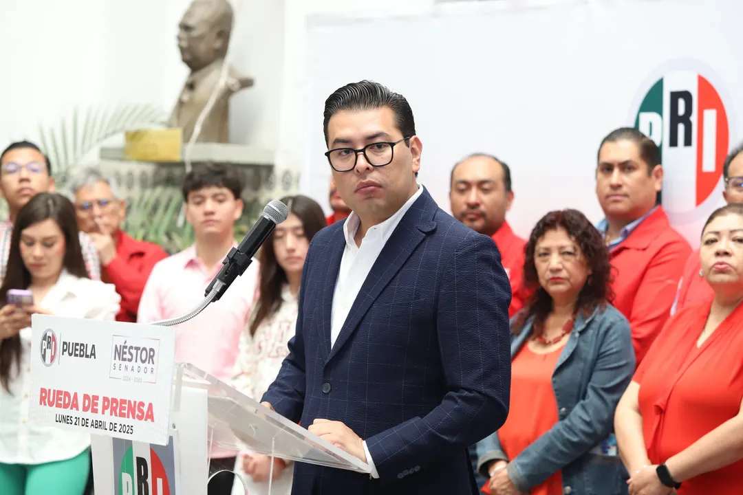 Néstor Camarillo asegura que el PRI se fortalece rumbo a 2027 en Puebla