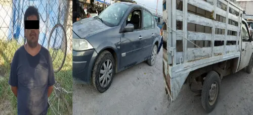 SSP detuvo a un masculino y aseguró dos unidades por robo de hidrocarburo