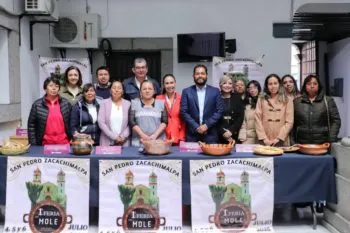 San Pedro Zacachimalpa presenta su Primera Feria del Mole: tradición, sabor e identidad