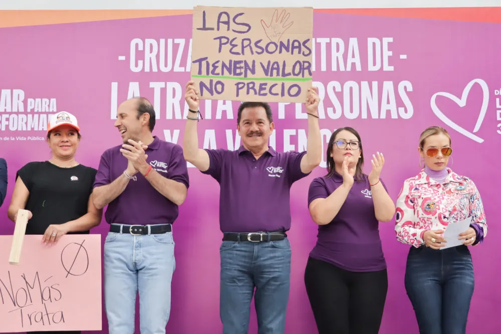 Caravana contra la trata de personas