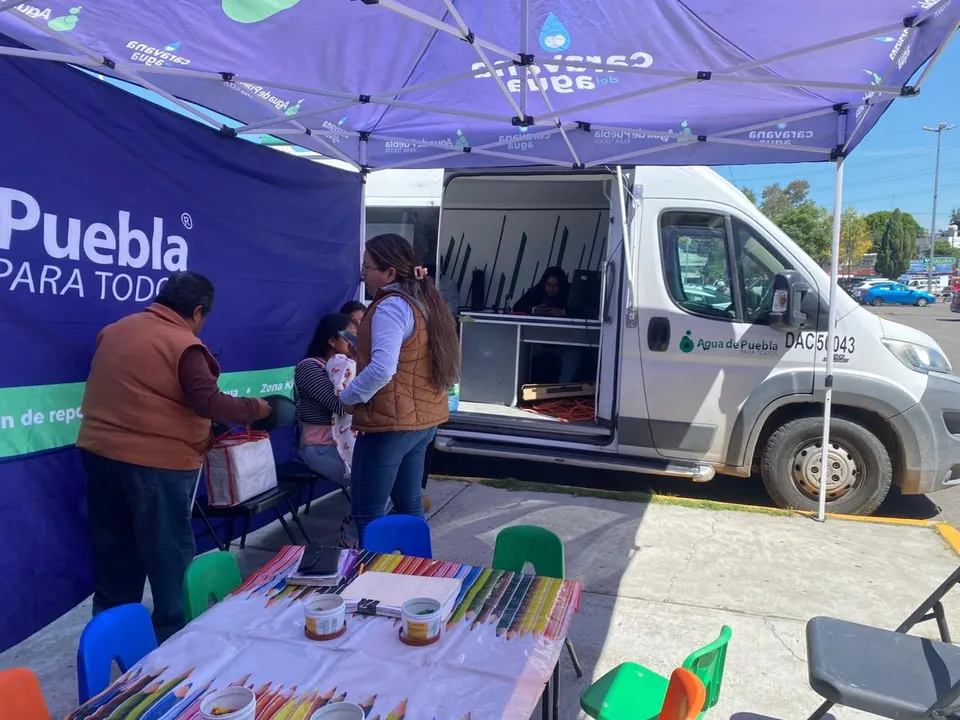Agua De Puebla Modulo Itinerante