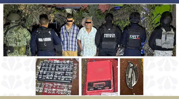 Detenidos Santa Maria La Rivera Delitos Contra La Salud