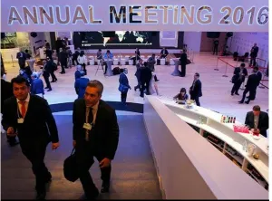 En Davos se respira un ambiente de ansiedad sobre la economía mundial