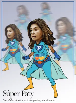 Súper Paty Leal o el don de la ubicuidad