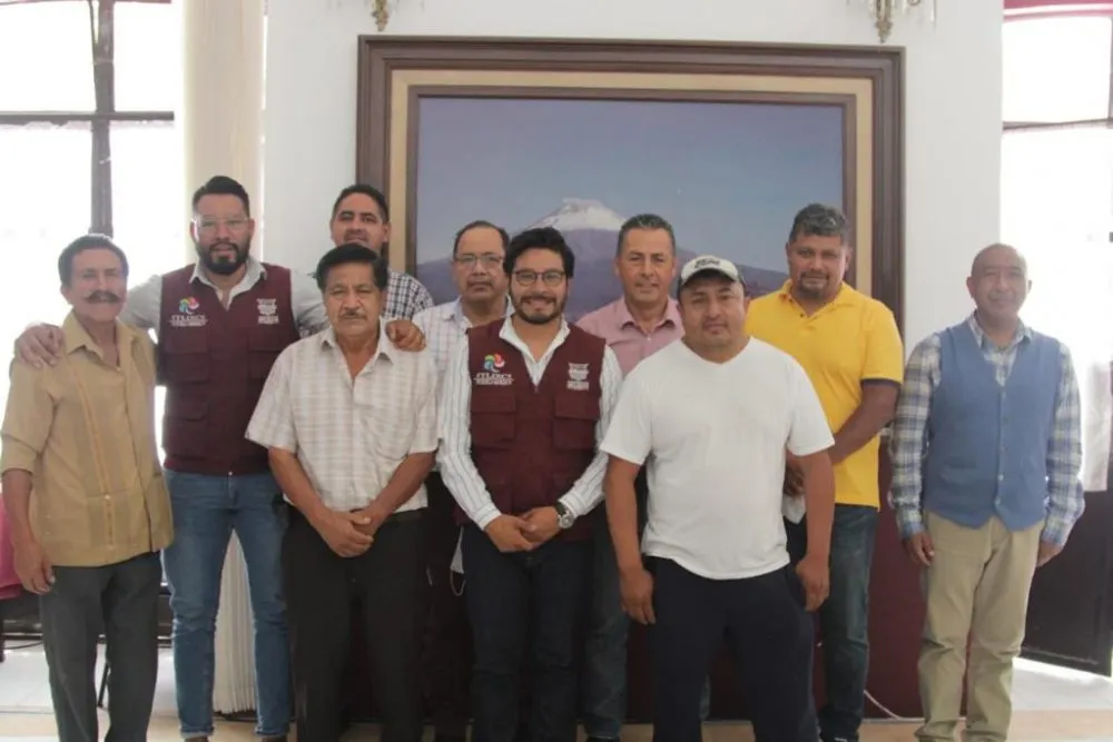 Gobierno de Atlixco e introductores del Rastro Municipal realizan mesa de trabajo para mejorar servicio.
