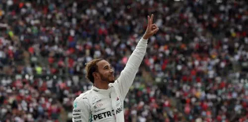 Hamilton se corona como campeón del GP de México