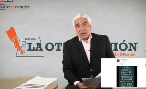 Ricardo Alemán se despide de Milenio