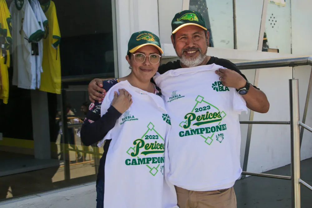 Playera de Pericos de Puebla Campeón/ Foto: Arlette Gordian/ ES imagen.mx