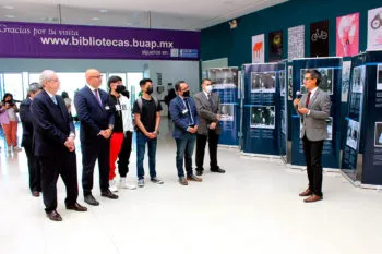 Biblioteca Central de la BUAP alberga la exposición itinerante “Todo lo que atesoras; por un mundo libre de armas nucleares”
