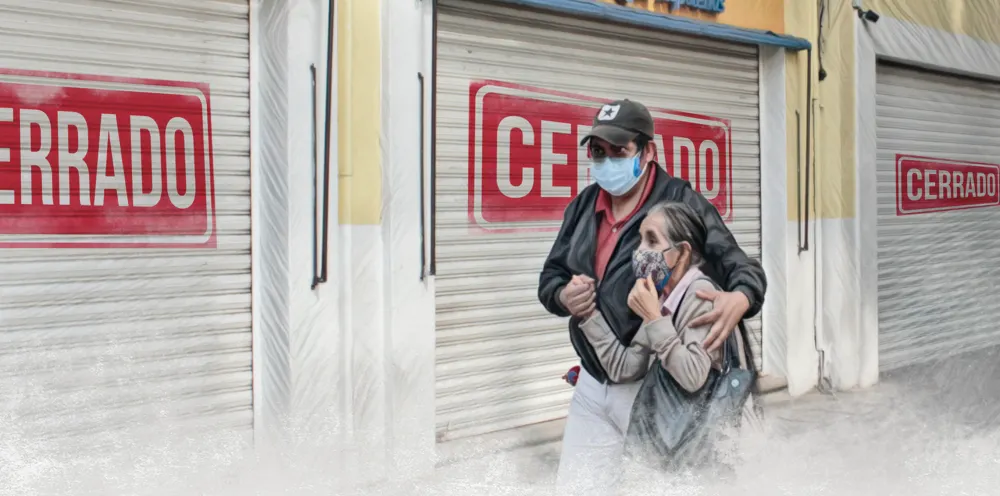 Pandemia ahorca a comercios de Puebla