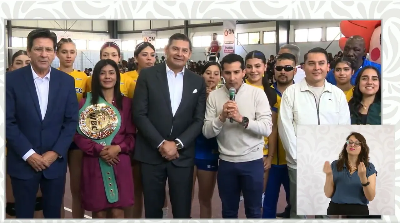 Inauguracion Olimpiada Nacional Conade Rommel Pacheco Alejandro Armenta