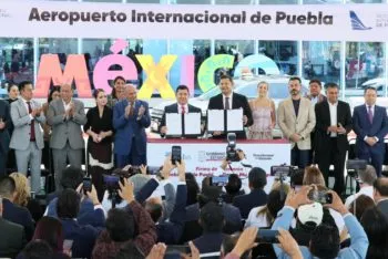 Aeropuerto Hermanos Serdán recibirá inversión de más de mil millones de pesos para su modernización