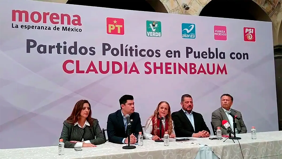 Partidos Politicos Puebla Claudia Sheinbaum