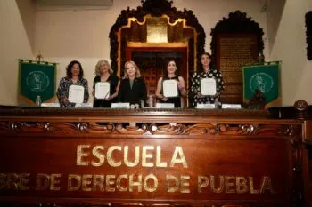 Escuela Libre de Derecho, sede de la mesa de diálogo “La Importancia de las Mujeres en la Justicia”