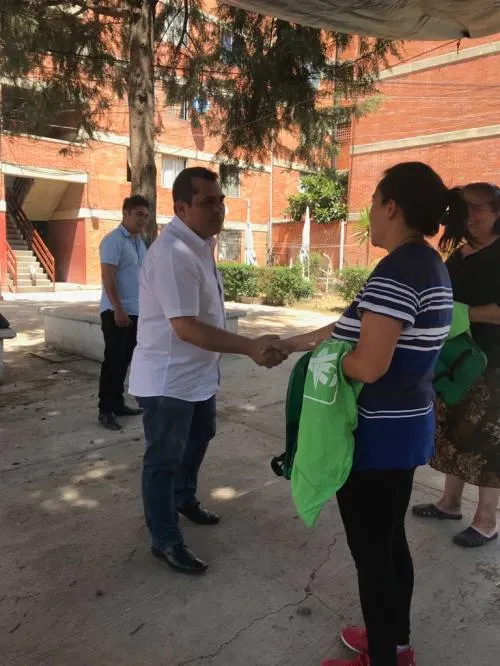 Se compromete Delgadillo a recuperar las áreas verdes del distrito VI