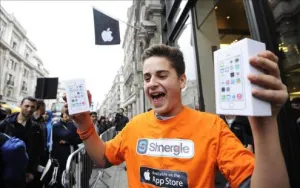 El fin de semana se vendieron 9 millones de iPhones