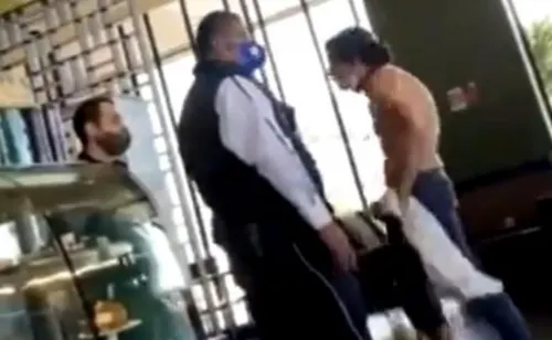 Hombre entra a cafetería sin cubrebocas y amenaza a empleado; lo apodan “Lord Pantera”