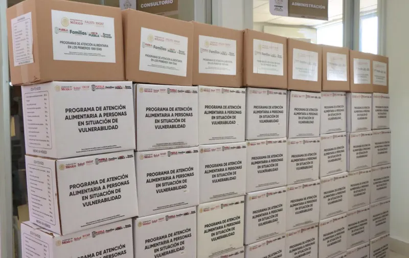 Ariadna Ayala, presidenta municipal, y Gobierno de Puebla entregan más de 5 mil apoyos alimentarios en Atlixco