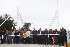 Inaugura Moreno Valle distribuidor vial Esteban de Antuñano