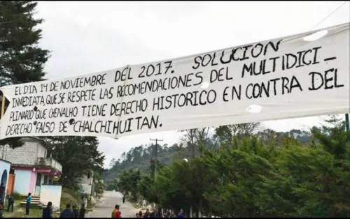 Ven fin de conflicto territorial en Chiapas