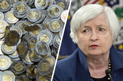 El peso avanza ‘apoyado’ por Yellen