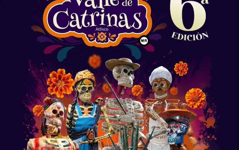 Atlixco se prepara para recibir a miles de visitantes con el Valle de Catrinas 2026