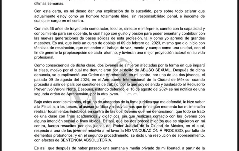Alfonso Obregón, actor que da voz a Shrek comparte por qué fue acusado de abuso sexual