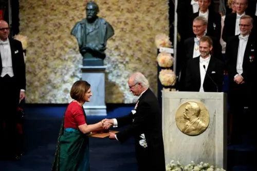 Entregan los premios Nobel 2019 en presencia de los reyes de Suecia
