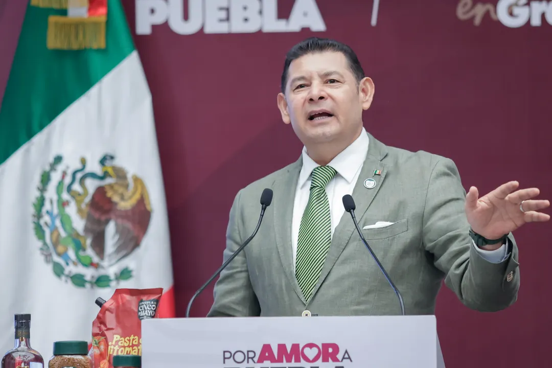 Alejandro Armenta Mier, gobernador del estado de Puebla. Foto: Anel Esgua / EsImagen