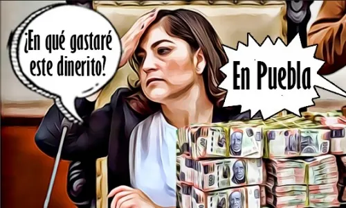 Tragedia presupuestal: Claudia Rivera y sus secretarios no saben gastar
