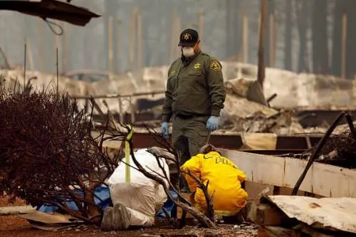 Van 48 muertos por incendios forestales en California
