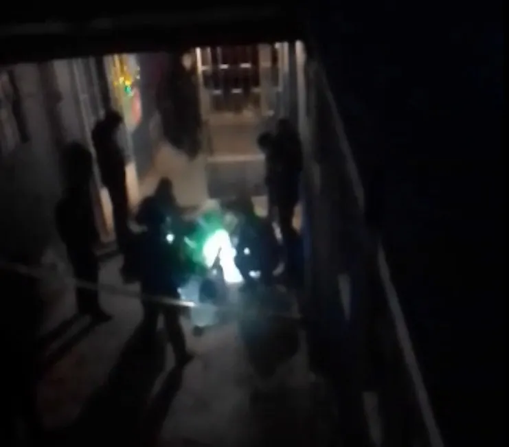 Muerto Barrio San Antonio