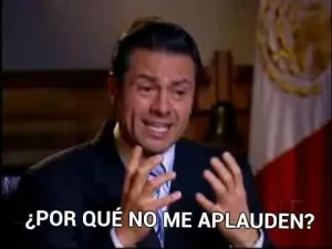 “Ya sé que no aplauden”, dice Peña Nieto tras un mensaje a medios