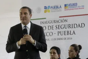 Inaugura RMV Arco de Seguridad en Atlixco