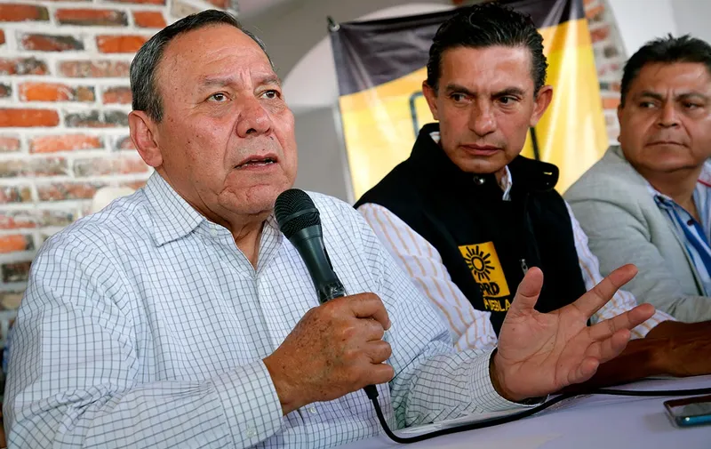 Plana mayor del PRD en Puebla
