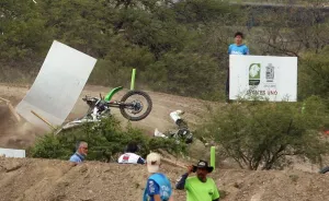Muere participante de Motocross en Angelópolis
