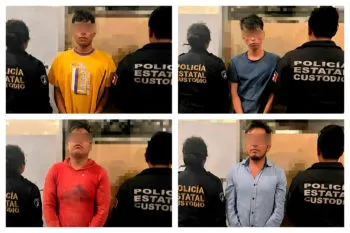 Detienen a cuatro hombres que intentaron ingresar drogas al Cereso de San Miguel