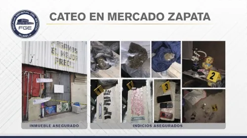 Vinculación a proceso de tres personas detenidas en local del Mercado Zapata