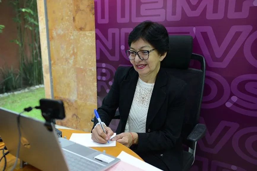 La candidata Lilia Cedillo Ramírez busca una gestión cercana a la comunidad universitaria