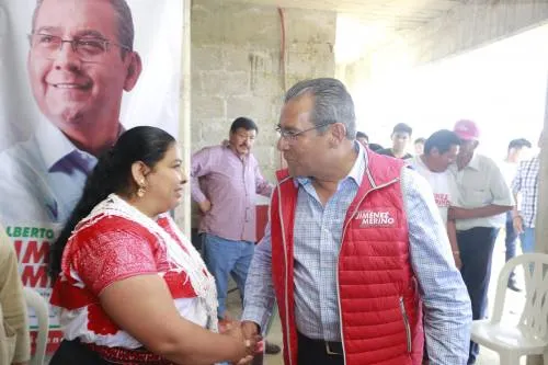 Jiménez Merino ofrece devolver la seguridad y tranquilidad a los poblanos