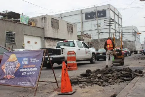 Con la reparación de calles se mejora la movilidad en la Ciudad
