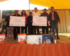 Entrega Sedesol 15 mdp en obras sociales de Tlahuapan y Huejotzingo