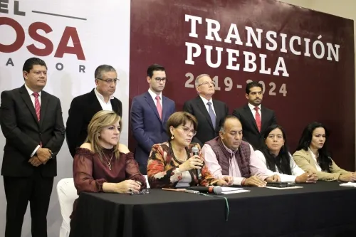Presentan equipo de transición de Miguel Barbosa Huerta