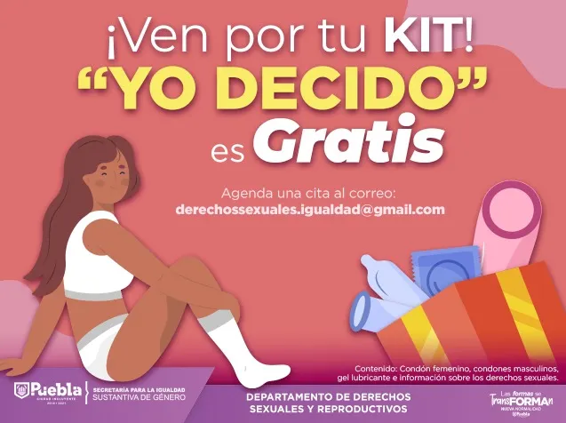 Promueve Gobierno de la Ciudad salud sexual con la campaña ¡Yo decido! 