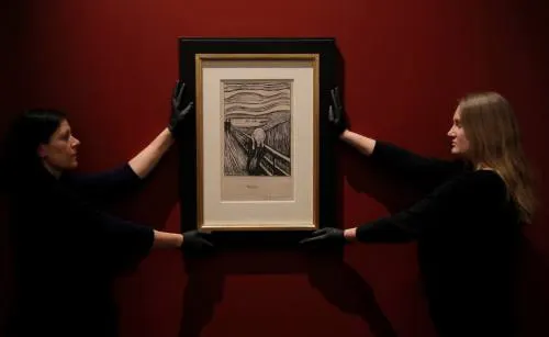 La figura de ”El Grito” de Edvard Munch, no grita: Museo Británico