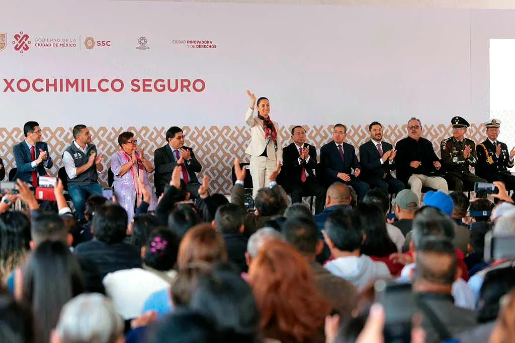 Claudia Sheinbaum Pardo Xochimilco Seguro