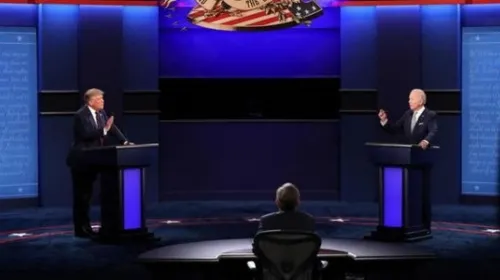 Apagarán micrófonos durante debate Trump-Biden para evitar interrupciones