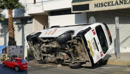 Choque entre ruta S3 y un vehículo particular dejo siete personas heridas